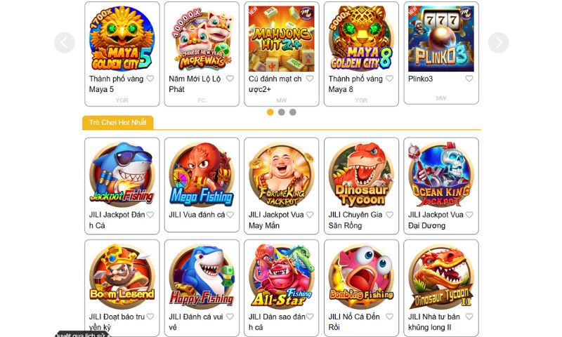 Những phiên bản game bắn cá đa dạng có mặt trên F8BET